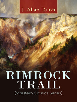 cover image of RIMROCK TRAIL (Western Classics Series)